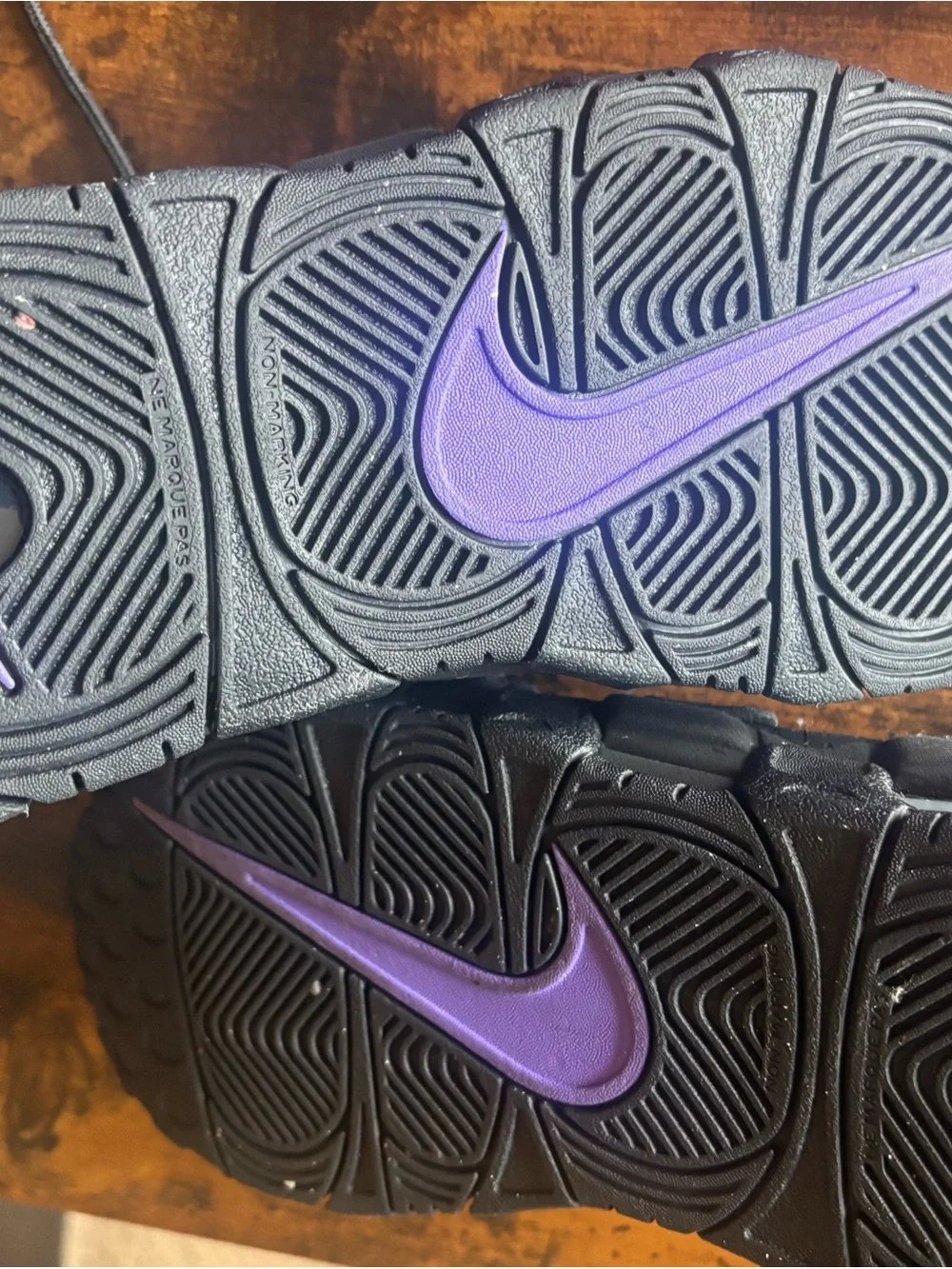 Nike Kids' Air More Uptempo GS - Black/Purple